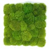 12''x12''  Pillow moss wall panel - 1 sq ft Pillow Moss Tile | color - light green